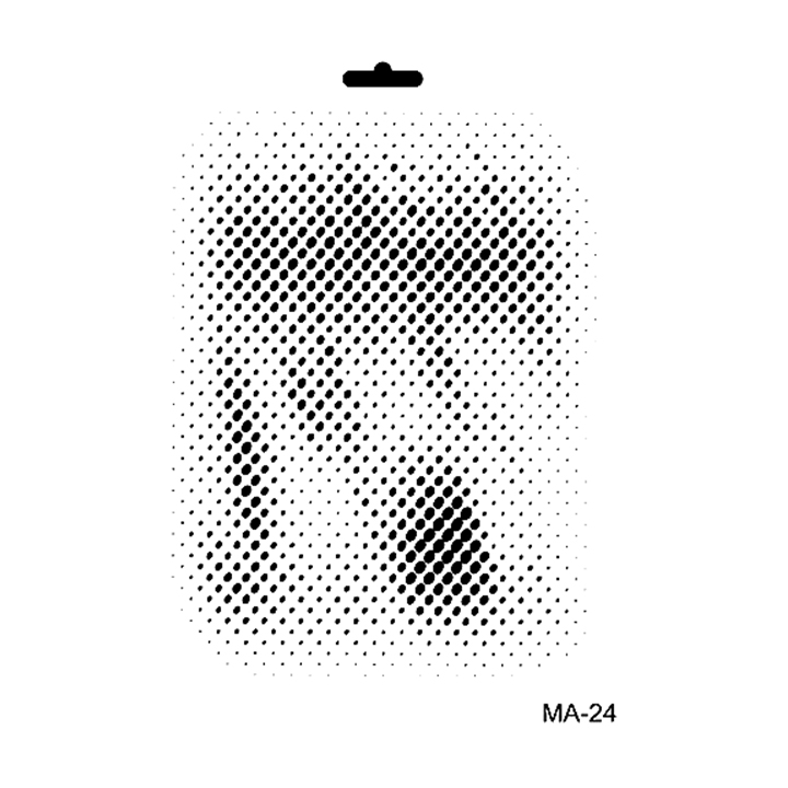 Cadence Mixed Media Stencil MA24 21x29 cm Perforatie