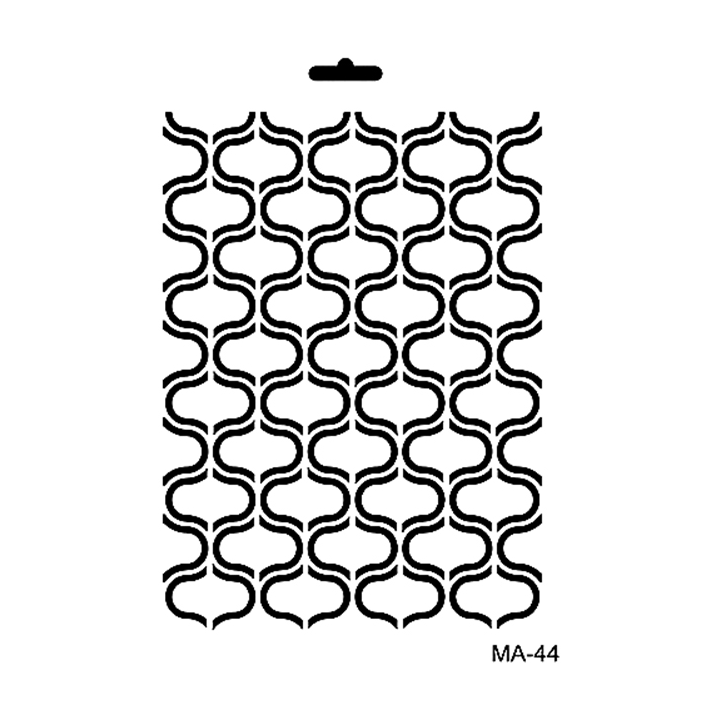 Cadence Mixed Media Stencil MA44 21x29 cm Geometrisch