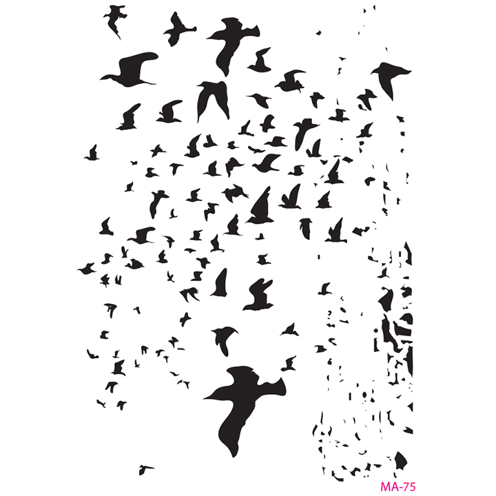 Cadence Mixed Media Stencil MA75 21x29 cm Vogels