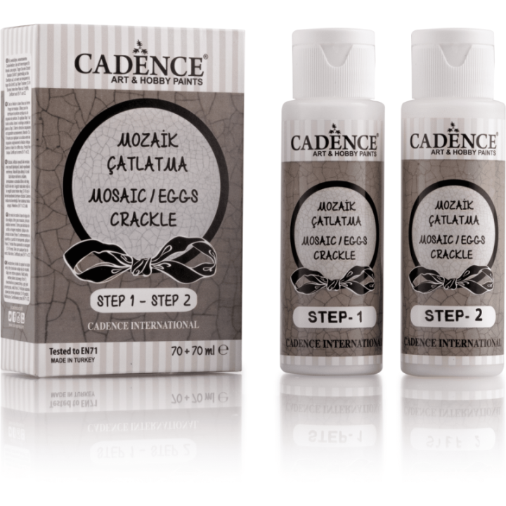 Cadence Mozaiek- of Eierschaal Crackle Vernis 120+120ml