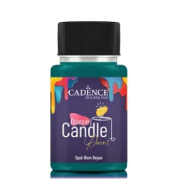Cadence Opaque Kaarsenverf Donker Turquoise 50 ml