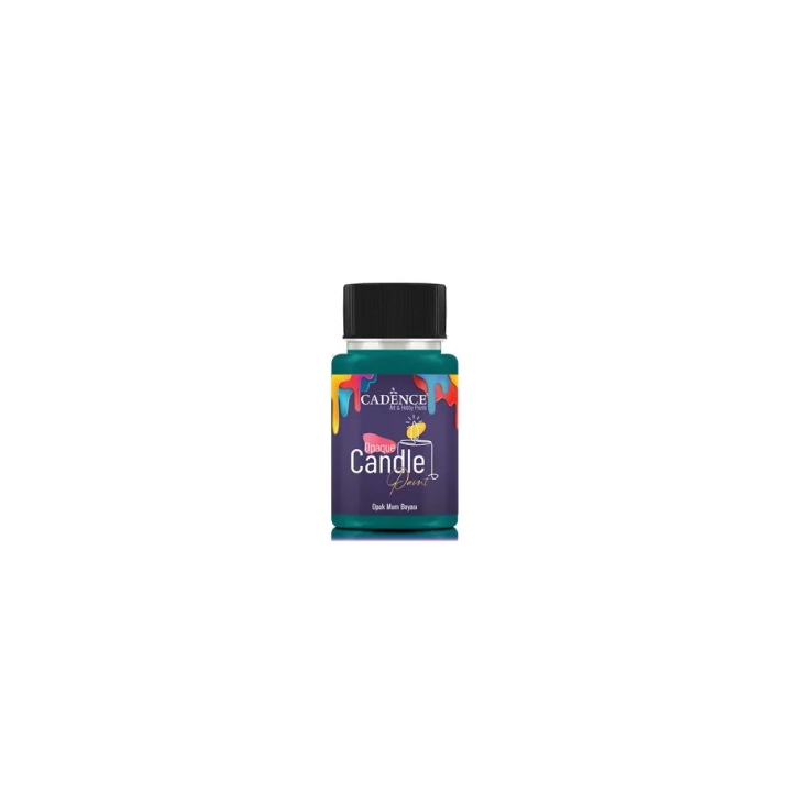 Cadence Opaque Kaarsenverf Donker Turquoise 50 ml