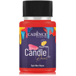 Cadence Opaque Kaarsenverf Lichtrood 50 ml