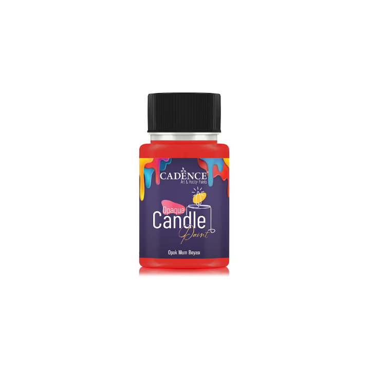 Cadence Opaque Kaarsenverf Lichtrood 50 ml