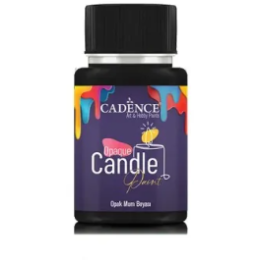 Cadence Opaque Kaarsenverf Zwart 50 ml