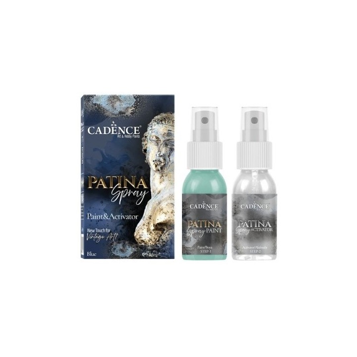 Cadence Patina Spray Paint Set Blue 50ml + 50 ml