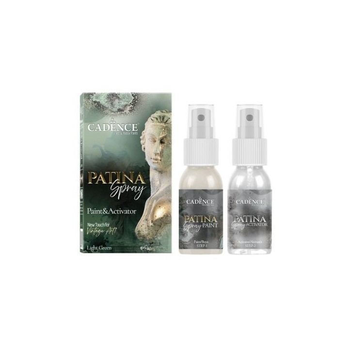 Cadence Patina Spray Paint Set Light green 50ml + 50 ml