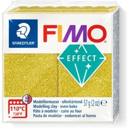 FIMO® Effect 57gr Glitter Goud