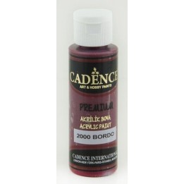 Cadence Premium Acrylverf  70 ml Bordeaux 2000