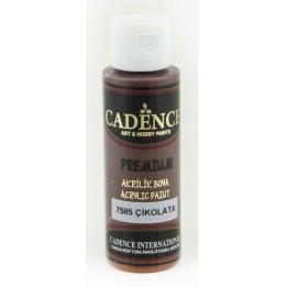 Cadence Premium Acrylverf  70 ml Chocolate 7585