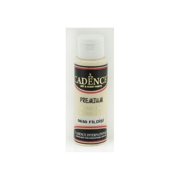 Cadence Premium Acrylverf  70 ml Ivory 0650