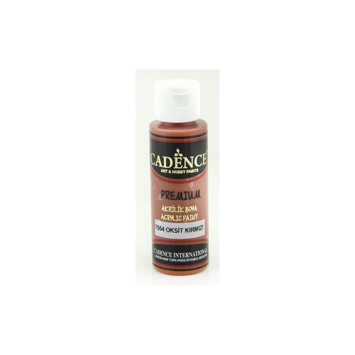 Cadence Premium Acrylverf  70 ml Oxide Red 7554