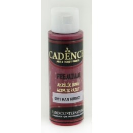Cadence Premium Acrylverf 70 ml Blood Red 0011
