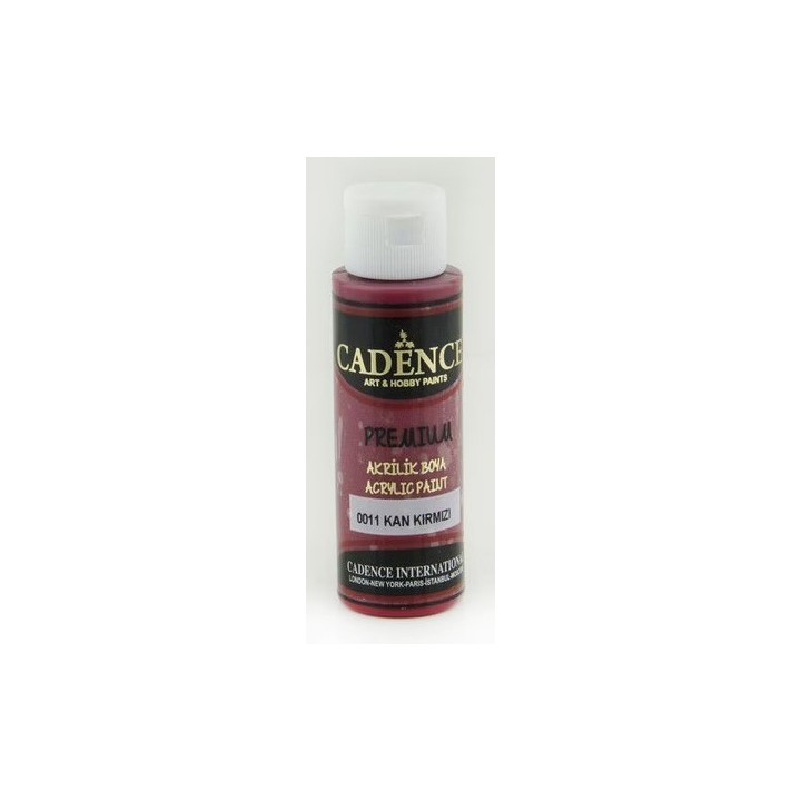 Cadence Premium Acrylverf 70 ml Blood Red 0011