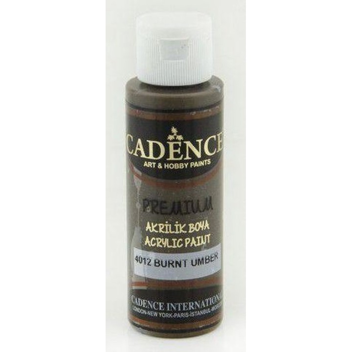 Cadence Premium Acrylverf 70 ml Burnt umber 4012