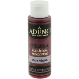Cadence Premium Acrylverf 70 ml Cherry 2004