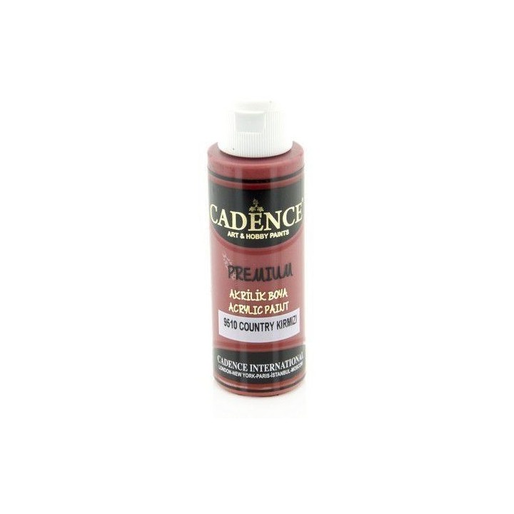 Cadence Premium Acrylverf 70 ml Country Red 9510