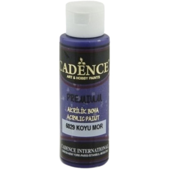 Cadence Premium Acrylverf 70 ml Dark Purple 6029