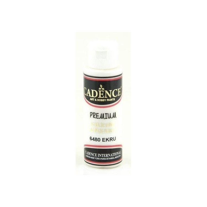 Cadence Premium Acrylverf 70 ml Ecru 6480