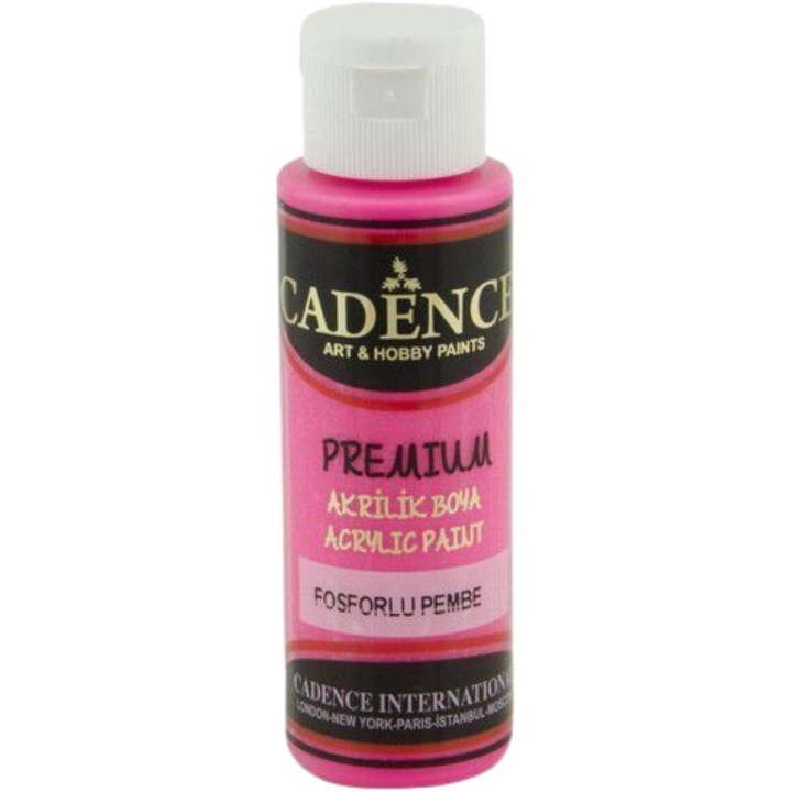 Cadence Premium Acrylverf 70 ml Fluo Pink 0001