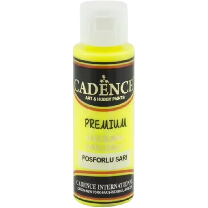 Cadence Premium Acrylverf 70 ml Fluo Yellow 0002