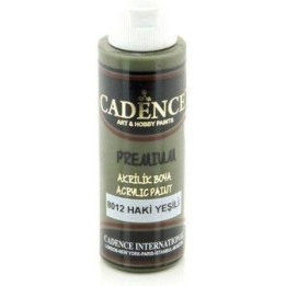 Cadence Premium Acrylverf 70 ml Khaki Green 8012