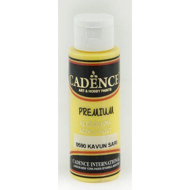 Cadence Premium Acrylverf 70 ml Melon Yellow 0590