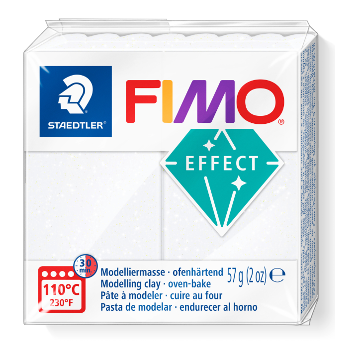 FIMO® Effect 57 gr Metallic Wit