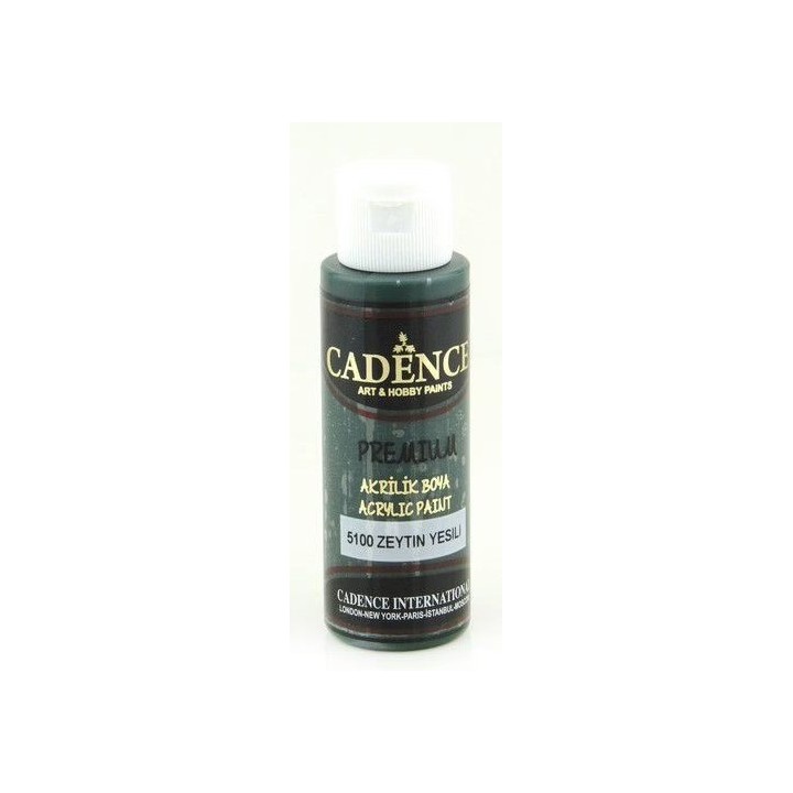 Cadence Premium Acrylverf 70ml Olive Green 5100