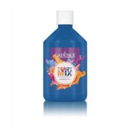 Cadence Ready Mix Acrylverf Mat 500 ml Blauw