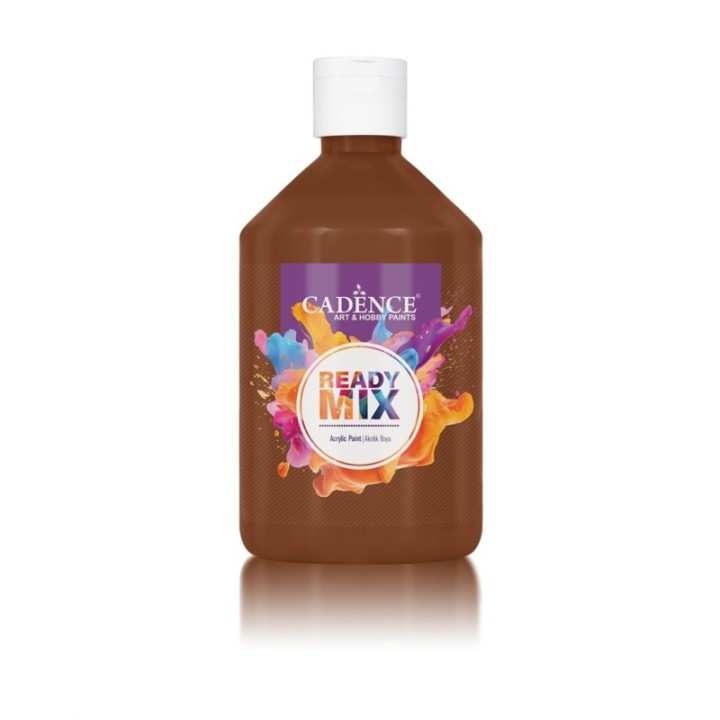 Cadence Ready Mix Acrylverf Mat 500 ml Bruin