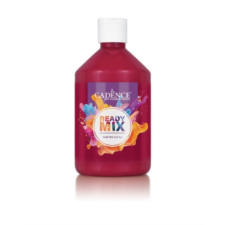 Cadence Ready Mix Acrylverf Mat 500 ml Primair Rood