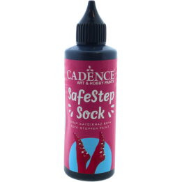 Cadence SafeStep Sock-Stop Anti-Slip Verf Black