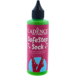 Cadence SafeStep Sock-Stop Anti-Slip Verf Green