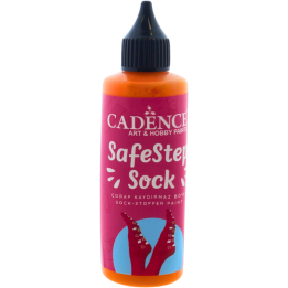 Cadence SafeStep Sock-Stop Anti-Slip Verf Orange