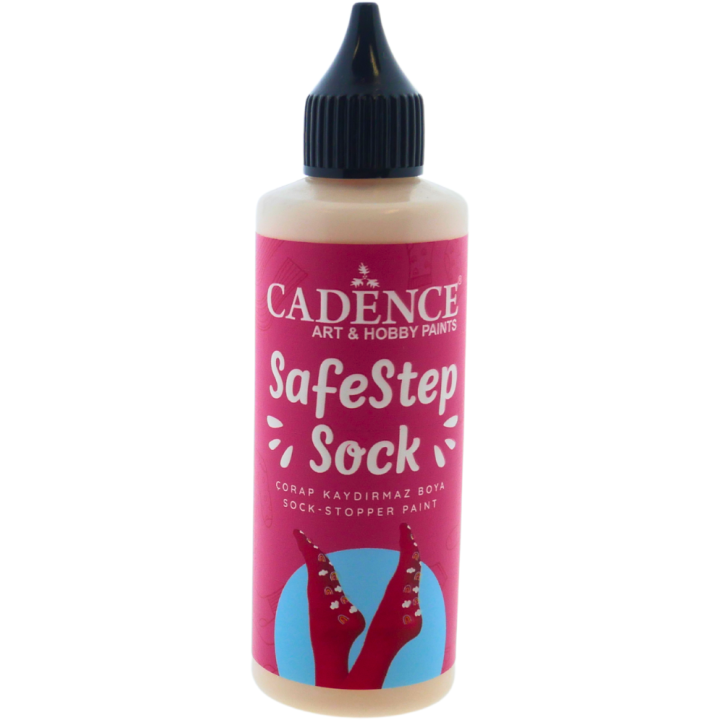 Cadence SafeStep Sock-Stop Anti-Slip Verf Pink