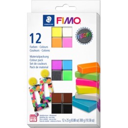 FIMO® Effect Neon Set 12x25 gr