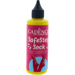 Cadence SafeStep Sock-Stop Anti-Slip Verf Yellow