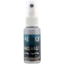 Cadence Shake & Gilt Vloeibaar Verguldsel 25 ml Zilver
