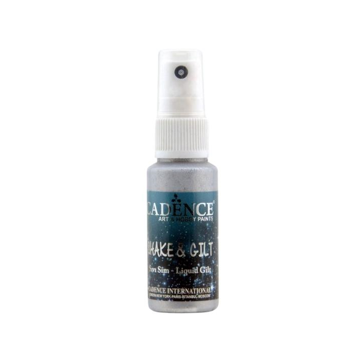 Cadence Shake & Gilt Vloeibaar Verguldsel 25 ml Zilver
