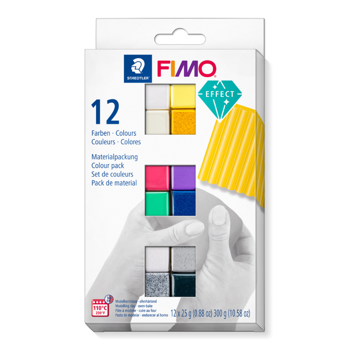 FIMO® Effect Set 12x25 gr