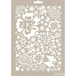 Cadence Sjabloon Bloemen AS579 A4