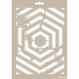 Cadence Sjabloon Hexagon MA09 A4