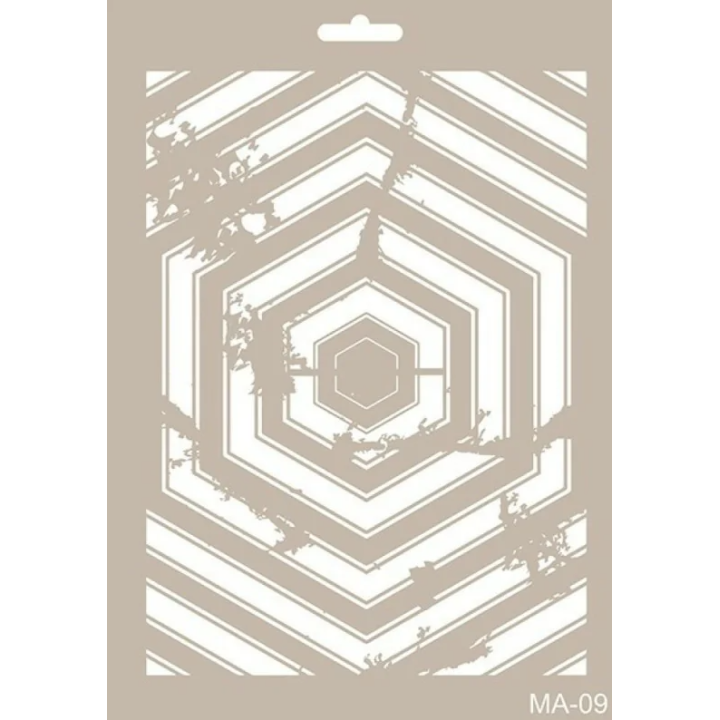 Cadence Sjabloon Hexagon MA09 A4