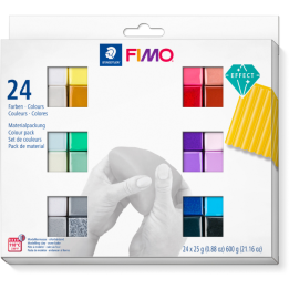 FIMO® Effect Set 24x25 gr