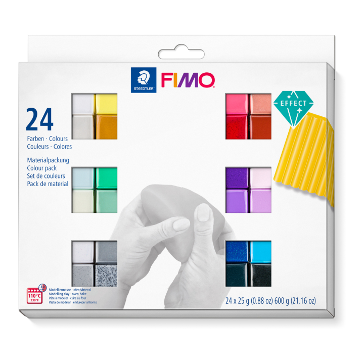 FIMO® Effect Set 24x25 gr