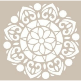 Cadence Sjabloon Mandala YB03 22x22 cm