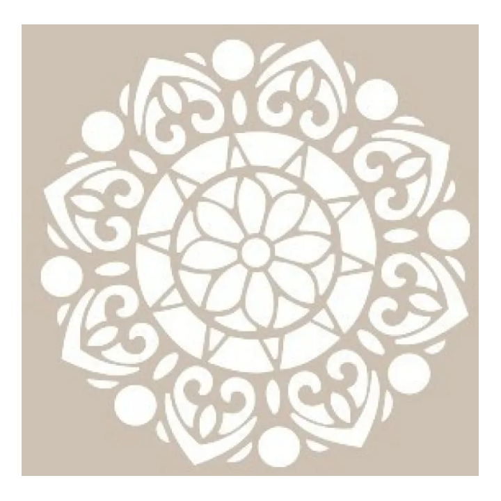 Cadence Sjabloon Mandala YB03 22x22 cm