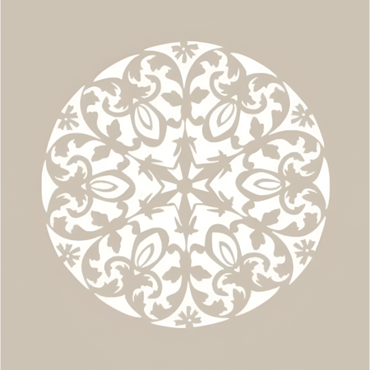 Cadence Sjabloon Mandala YB09 22x22 cm
