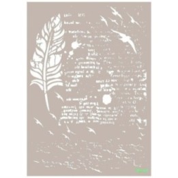 Cadence Sjabloon Veer met Tekst MA69 21 x 29 cm